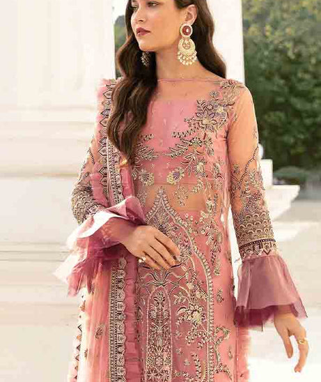 Afrozeh La Fuchsia Collection'22 D#09 ROSE SHELL PINK