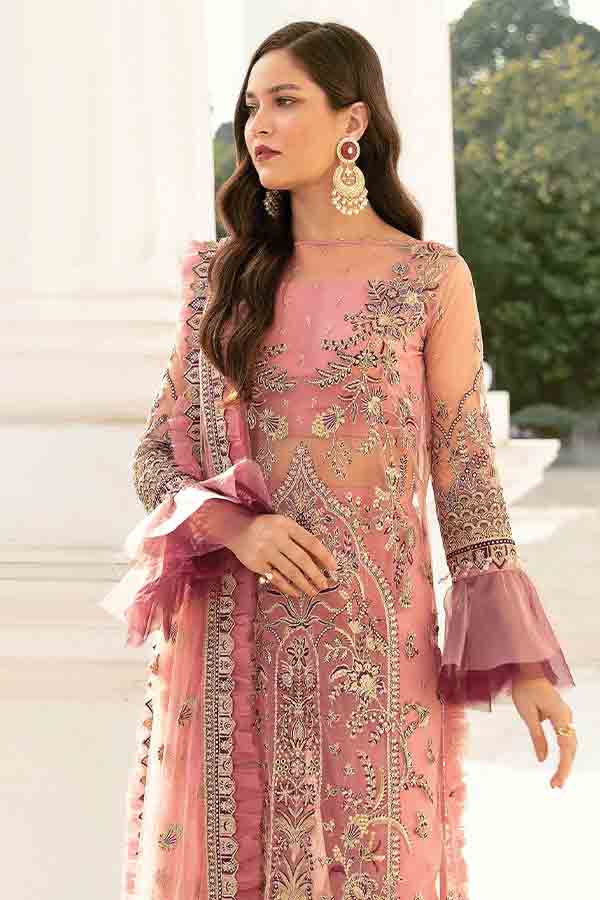 Afrozeh La Fuchsia Collection'22 D#09 ROSE SHELL PINK