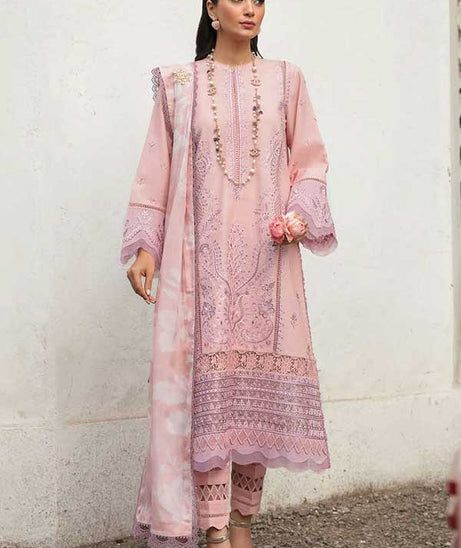 Afrozeh Lamhay Luxury Lawn'23 AL#03 ROSEATE