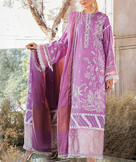 Afrozeh Luxury Lawn`21 D#09