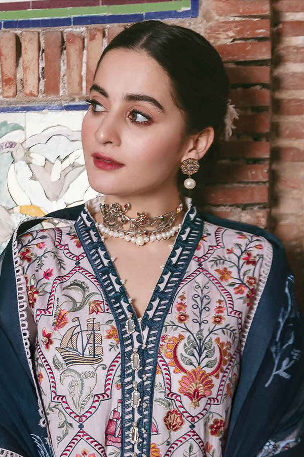 Afrozeh Shabnami Festive Lawn`22 D#10 Shahbano