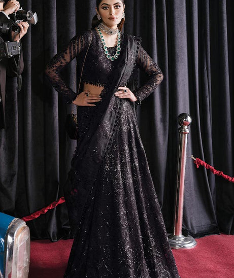 Afrozeh Starlet Luxury Unstitched`23 D#3 (BLACK SWAN) Tradition Stores Afrozeh Starlet Luxury Unstitched`23 D#3 (BLACK SWAN) Tradition Stores