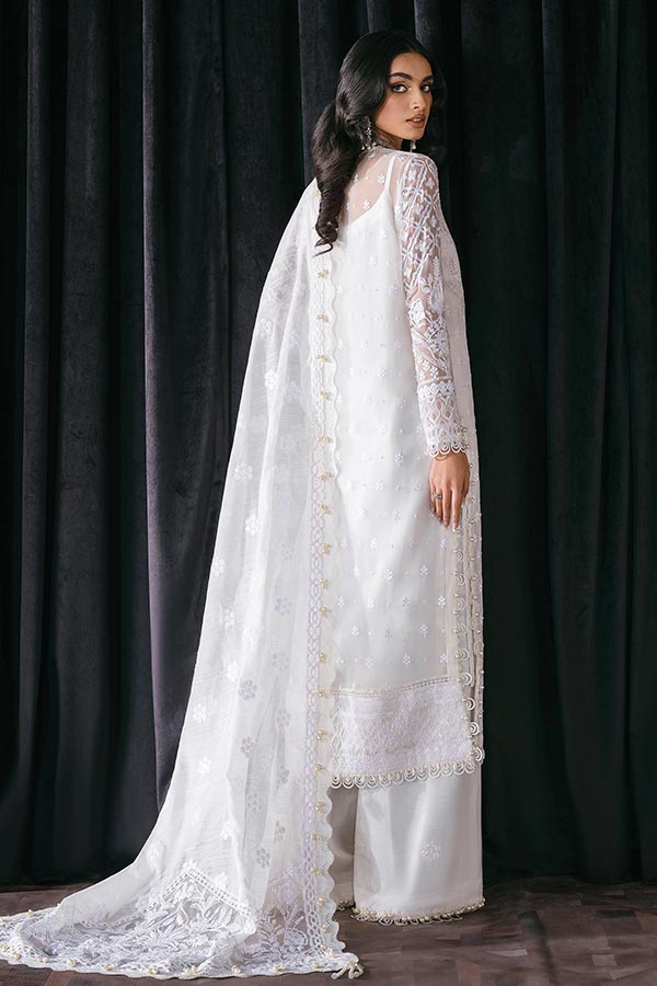 Afrozeh Starlet Luxury Unstitched`23 D#9 (MOONSTONE)