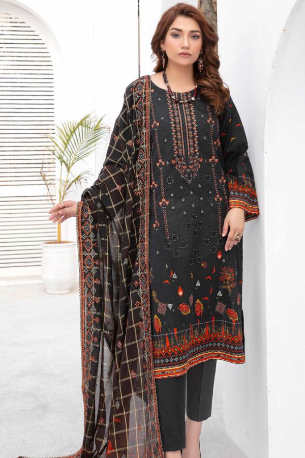 Rang Riaz E-Janun Lawn`24 D#06