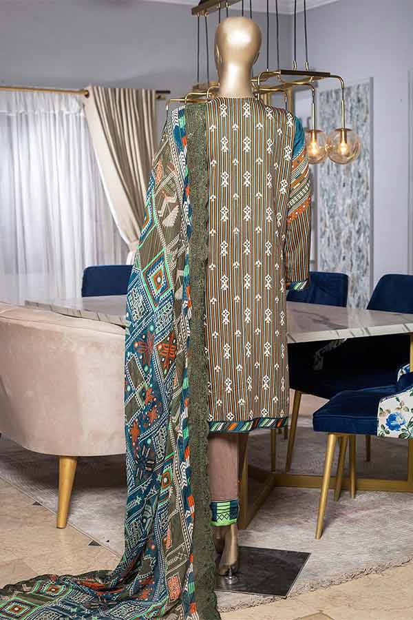 Aifa Andaaz Emb Linen'21 D#2106