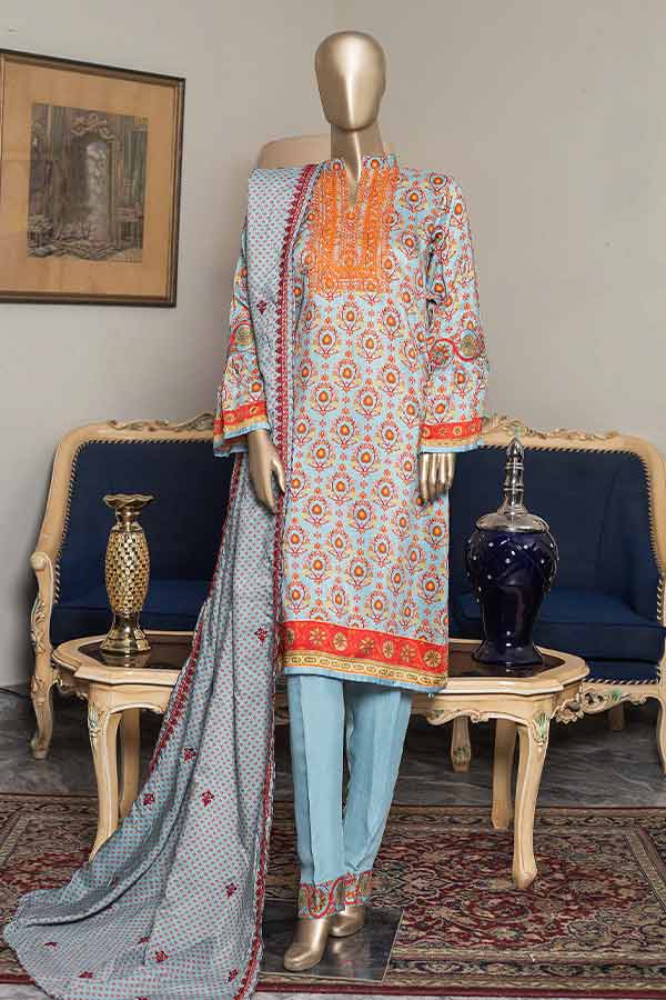 Aifa Andaaz Emb Linen'21 D#2117