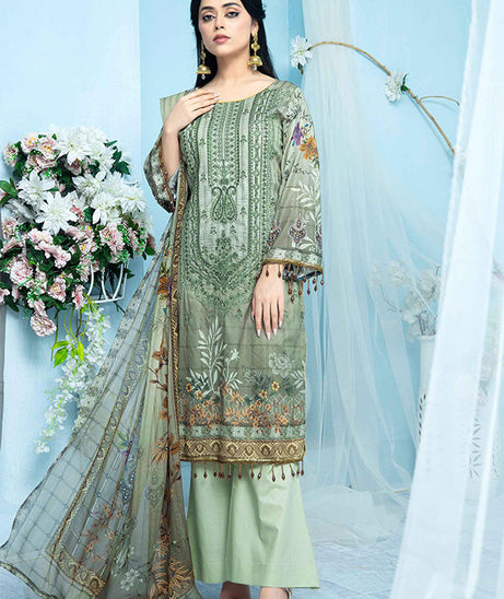 Ain Alif Digital Emb Lawn`23 AA#10
