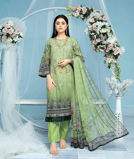 Ain Alif Digital Emb Lawn`23 AA#02