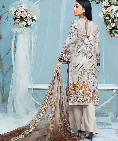 Ain Alif Digital Emb Lawn`23 AA#03