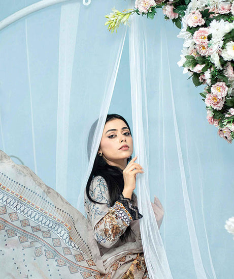 Ain Alif Digital Emb Lawn`23 AA#03