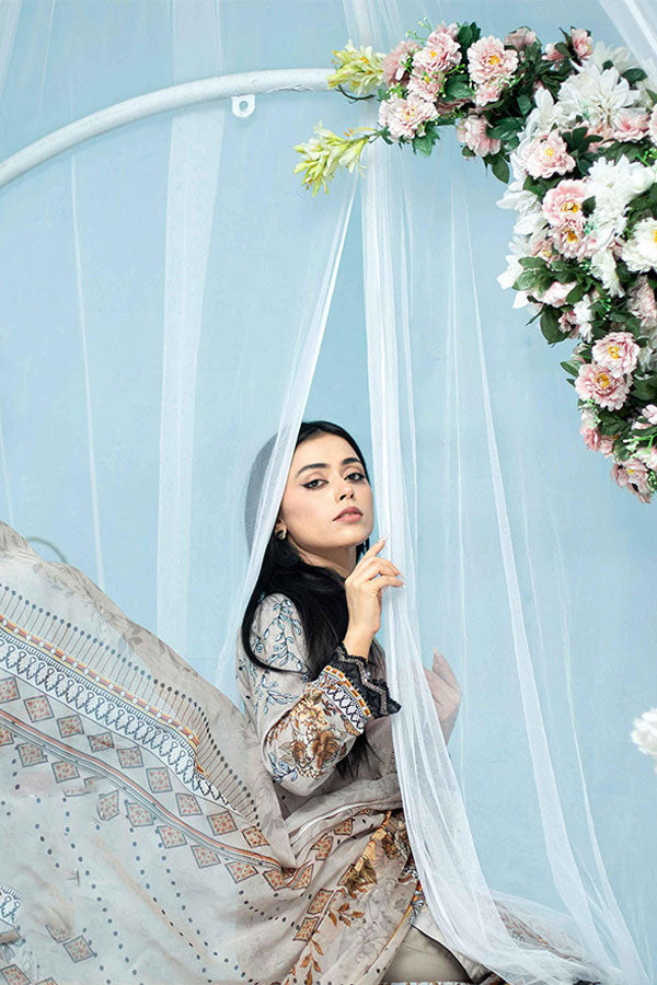 Ain Alif Digital Emb Lawn`23 AA#03