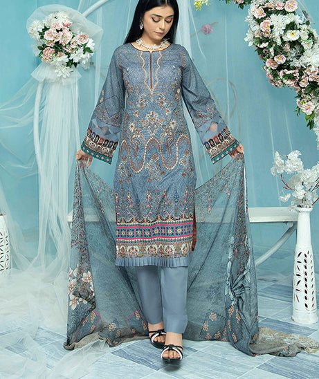 Ain Alif Digital Emb Lawn`23 AA#04
