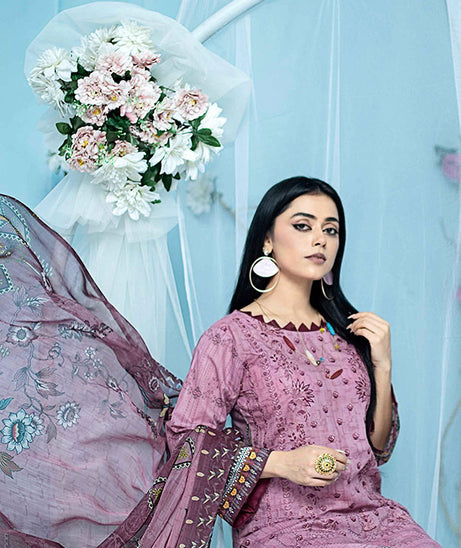Ain Alif Digital Emb Lawn`23 AA#05