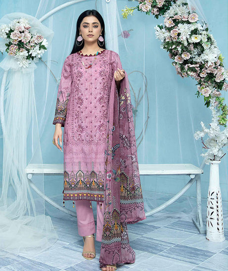 Ain Alif Digital Emb Lawn`23 AA#05