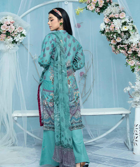 Ain Alif Digital Emb Lawn`23 AA#06