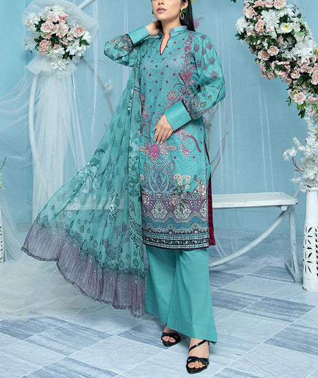 Ain Alif Digital Emb Lawn`23 AA#06