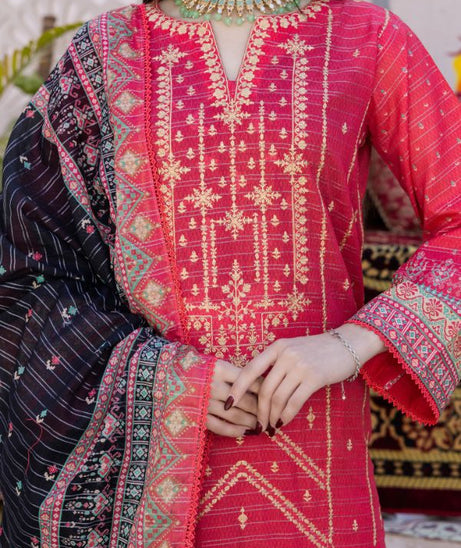 Aira Fancy Emb Lawn`25 D#09