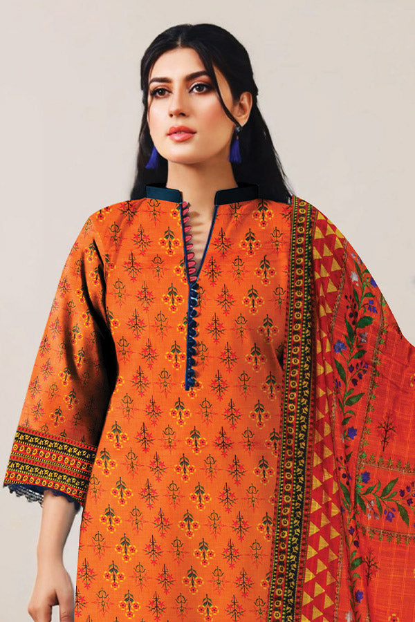 Aiza Qamar Naranji Viscose`24 D#05