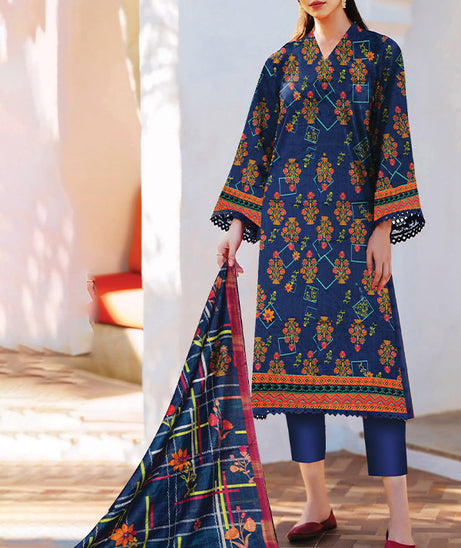 Aiza Qamar Naranji Viscose`24 D#07