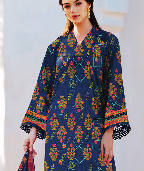 Aiza Qamar Naranji Viscose`24 D#07