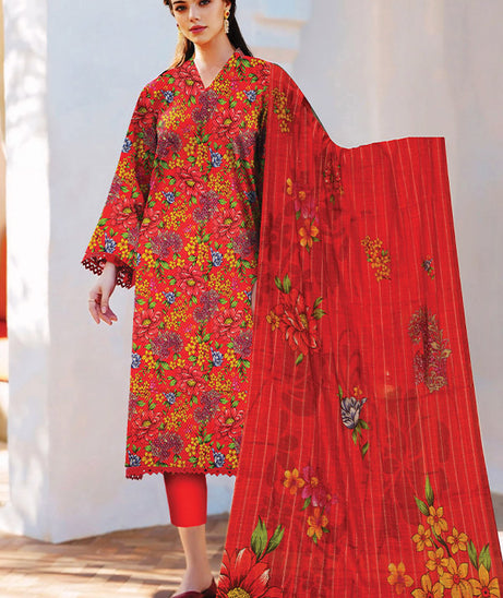 Aiza Qamar Naranji Viscose`24 D#08