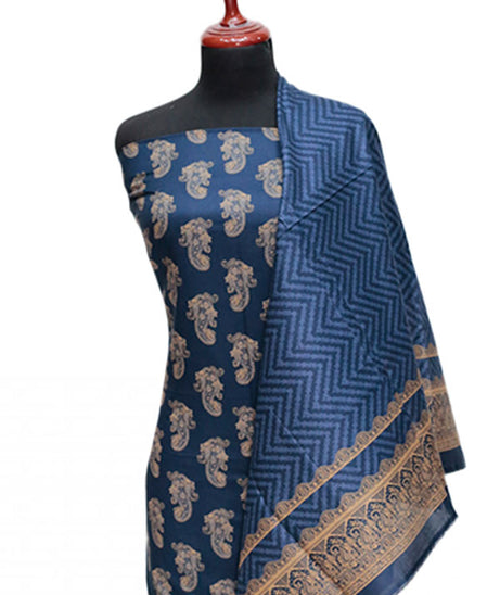 Aiza & Momina Digital Lawn'24 D#312 (Royal Blue)