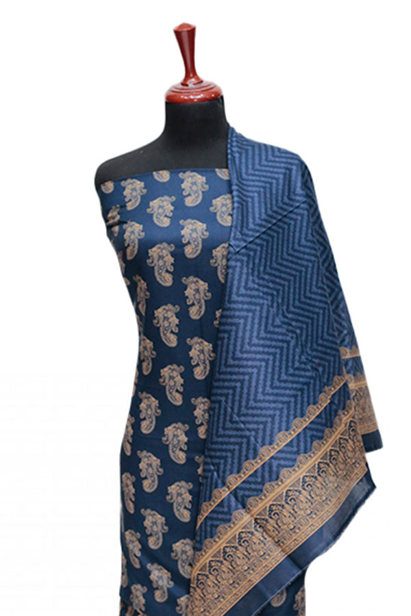 Aiza & Momina Digital Lawn'24 D#312 (Royal Blue)