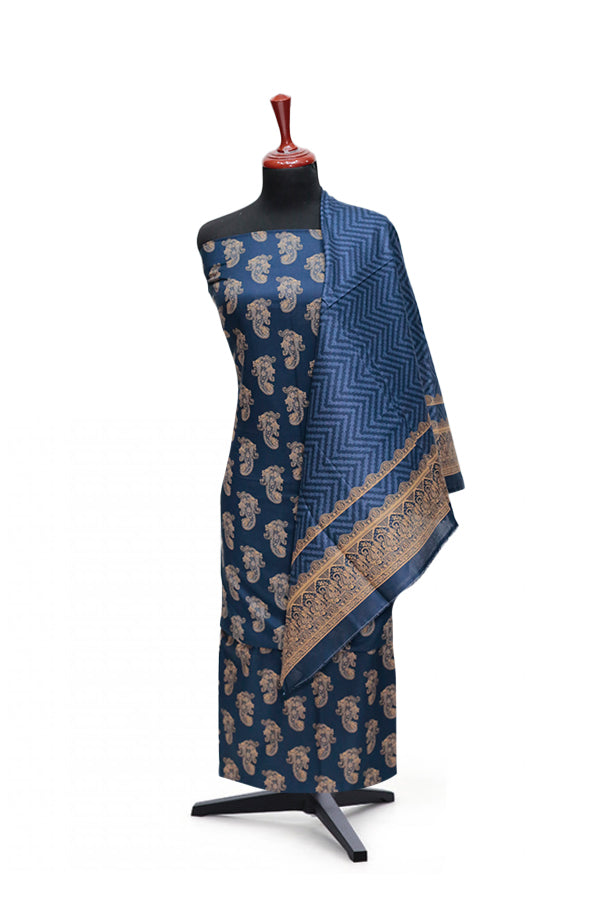 Aiza & Momina Digital Lawn'24 D#312 (Royal Blue)