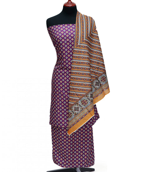 Aiza & Momina Digital Lawn'24 D#313 (Magenda)