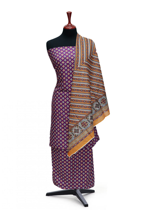 Aiza & Momina Digital Lawn'24 D#313 (Magenda)