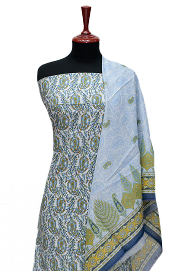 Aiza & Momina Digital Lawn'24 D#316 (M Green)
