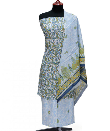 Aiza & Momina Digital Lawn'24 D#316 (M Green)