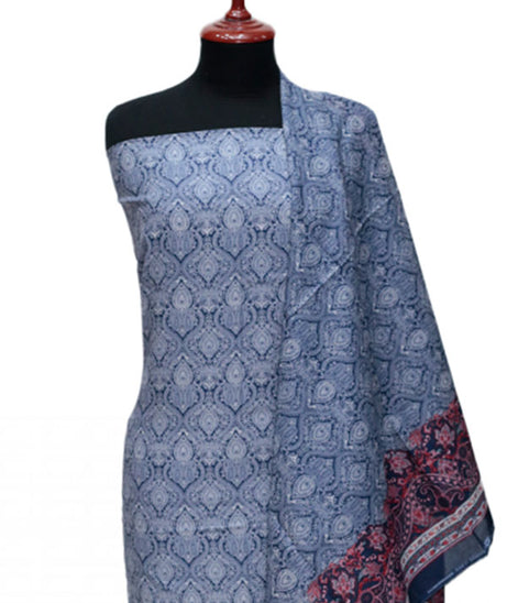 Aiza & Momina Digital Lawn'24 D#318 (Blue)