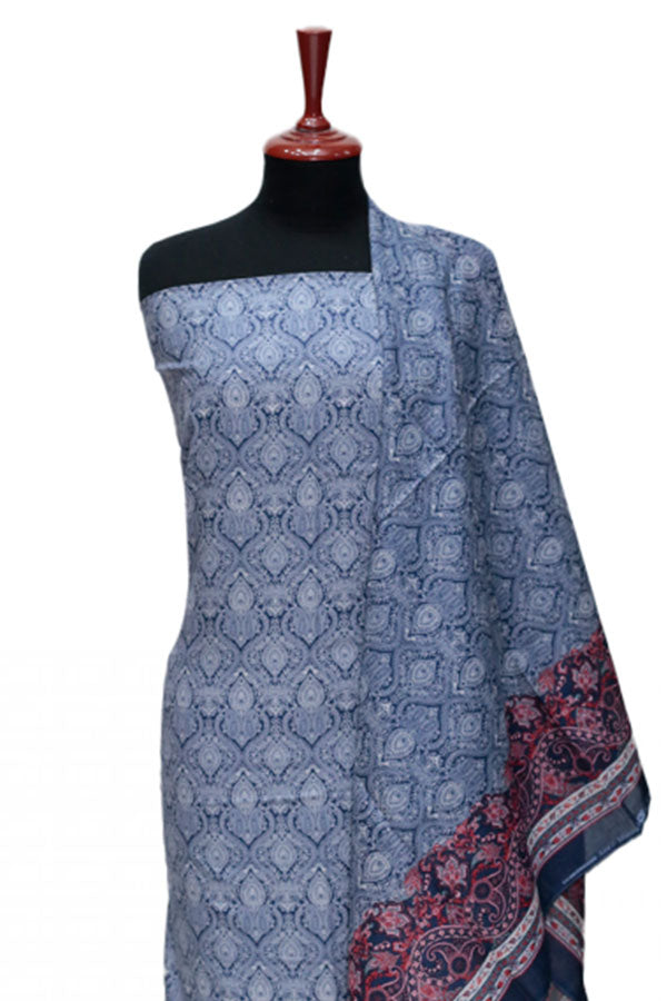 Aiza & Momina Digital Lawn'24 D#318 (Blue)