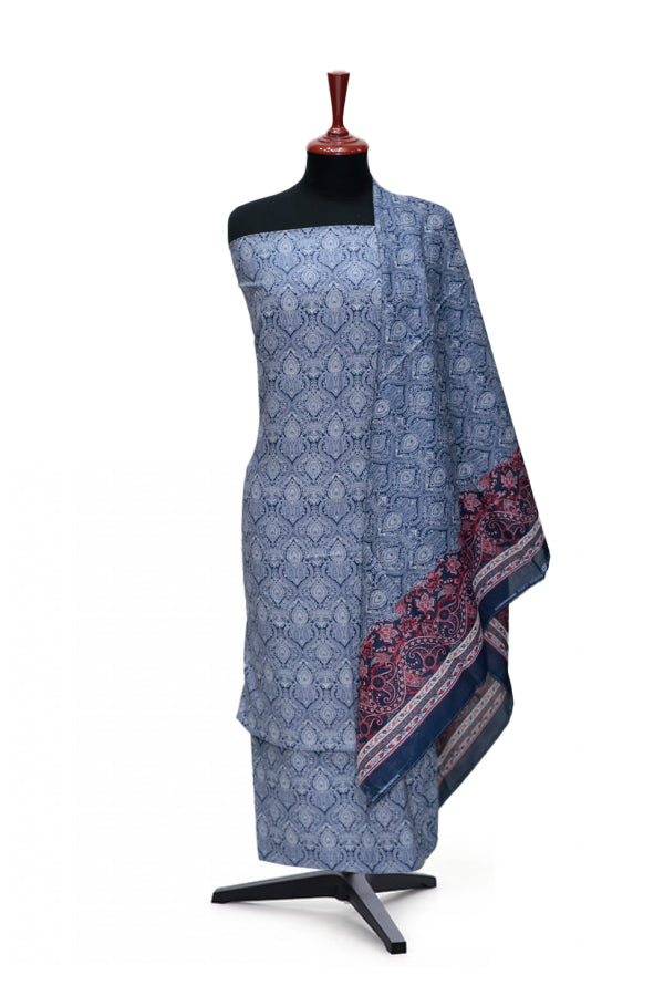 Aiza & Momina Digital Lawn'24 D#318 (Blue)