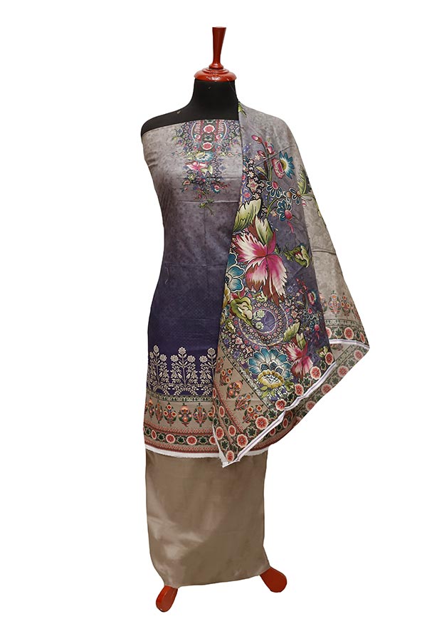 Ajwa D/Devine Rose Lawn`22 D#1044 Grey