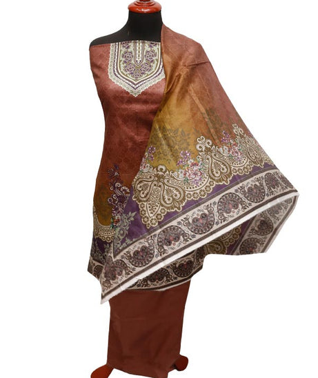 Ajwa D/Devine Rose Lawn`22 D#1046 D Brick