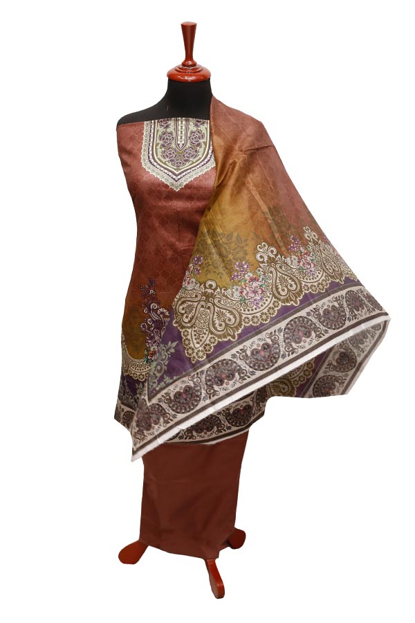 Ajwa D/Devine Rose Lawn`22 D#1046 D Brick