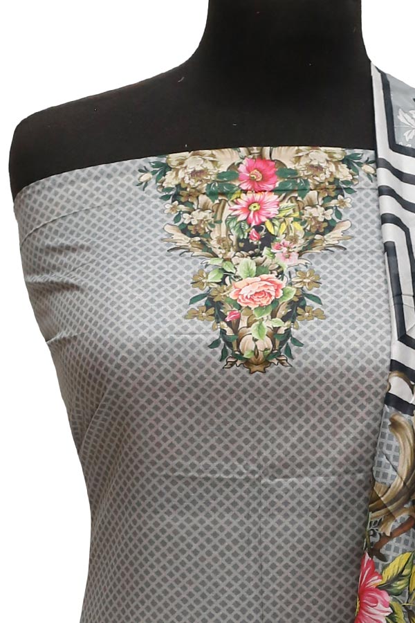 Ajwa D/Devine Rose Lawn`22 D#1047 Grey