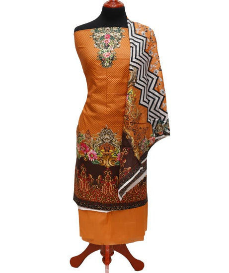 Ajwa D/Devine Rose Lawn`22 D#1047 Rust