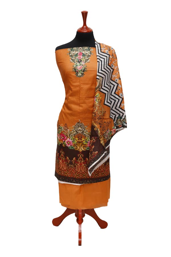 Ajwa D/Devine Rose Lawn`22 D#1047 Rust