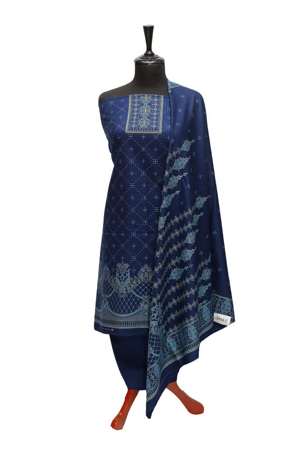 Ajwa D/Dhanak L/Suiting`21 D#735 (Blue)
