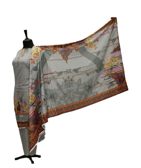 Ajwa D/Luxury Lawn`21 D#1019 (Grey)