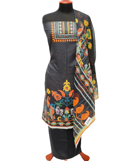 Ajwa D/Rose Lawn C/Duptt`22 D#4001 (Black)