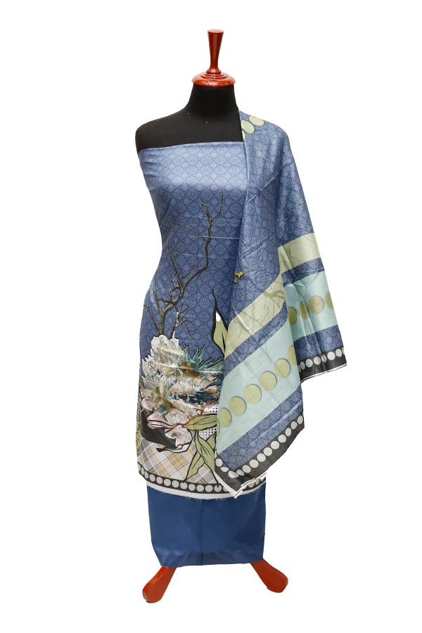 Ajwa D/Rose Lawn L/Duptt`22 D#4003 (Blue)