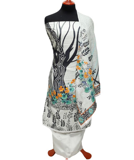 Ajwa D/Rose Lawn L/Duptt`22 D#4003 (L Grey)