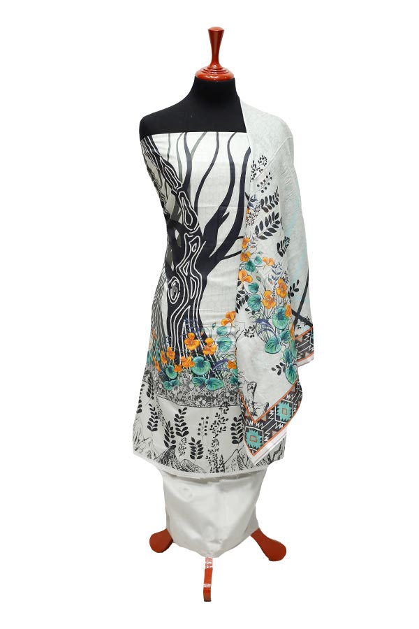 Ajwa D/Rose Lawn L/Duptt`22 D#4003 (L Grey)