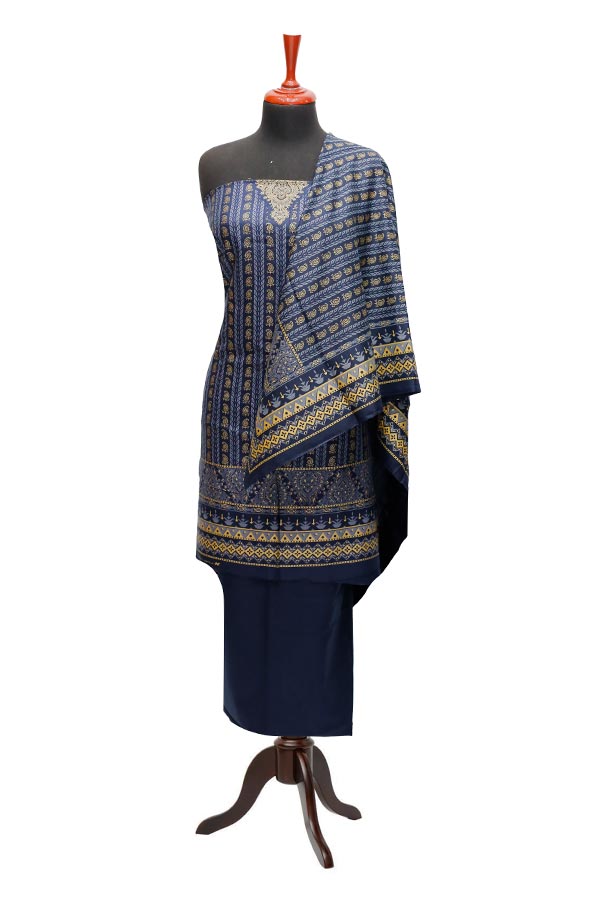 Ajwa Dhanak Suiting`22 D#803 N Blue