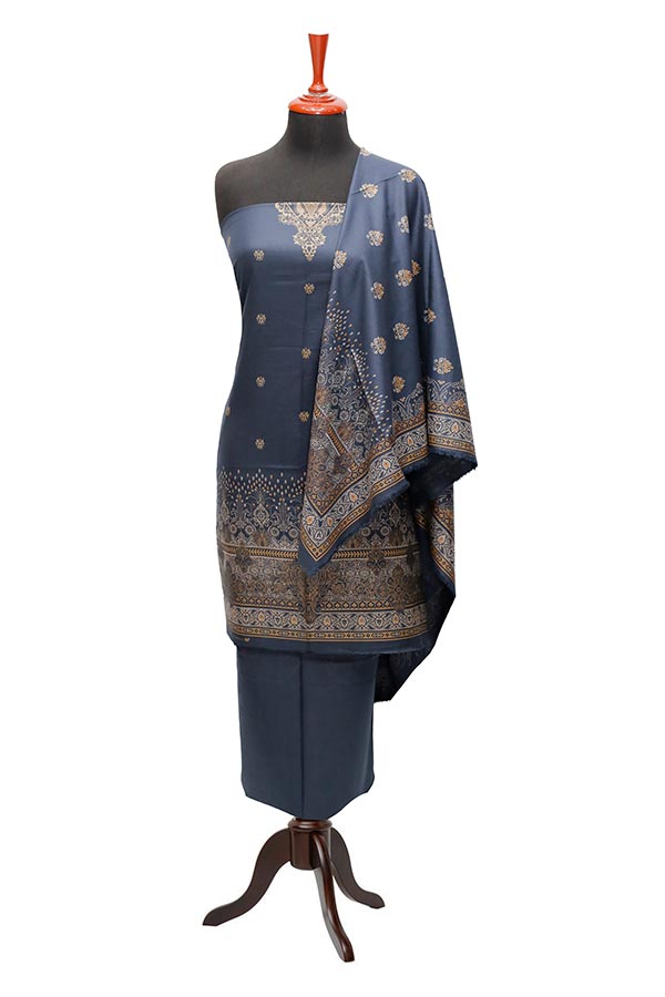 Ajwa Dhanak Suiting`22 D#808 Navy