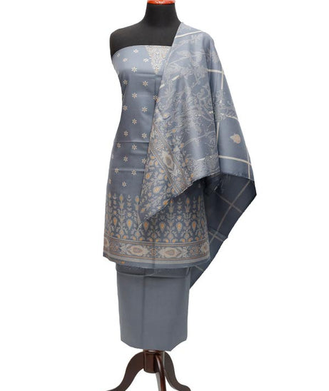 Ajwa Dhanak Suiting`22 D#810 Grey
